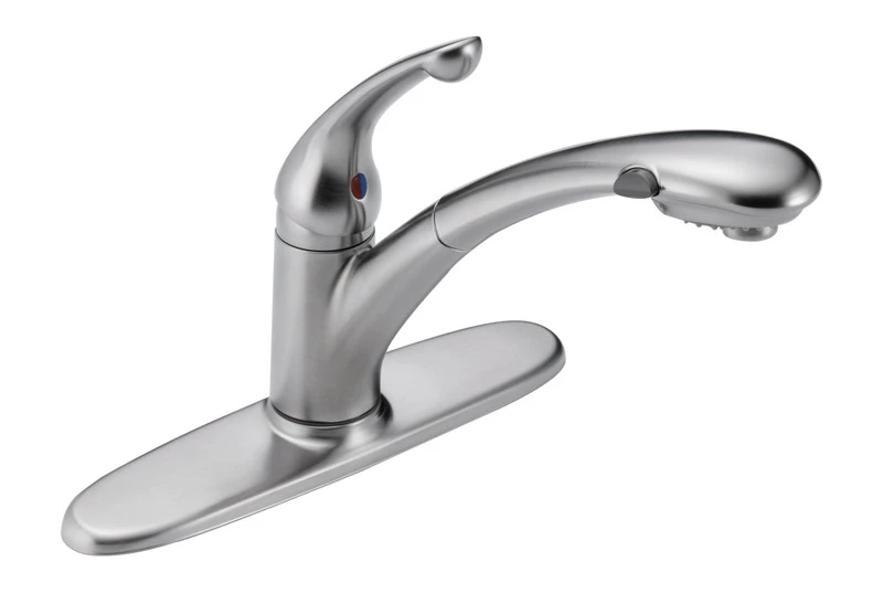 Signature One Handle Pull-out Kitchen Faucet 470-ar-dst Arctic Stainless Steel