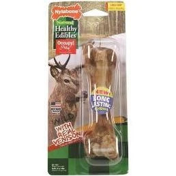 Nylabone Corp-Bones 491514 Healthy Edibles Wild Venison&#44; Large