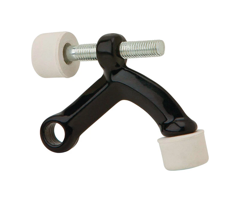 70a-blk Aluminum Black Hinge Pin Door Stop For Hinged Doors