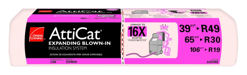 PRO CAT FBG BLOW-IN INSULATION