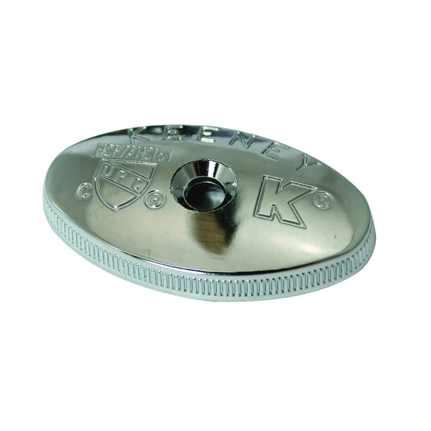 Metal Shutoff Valve Handle, Chrome Plated, Model Pp27296
