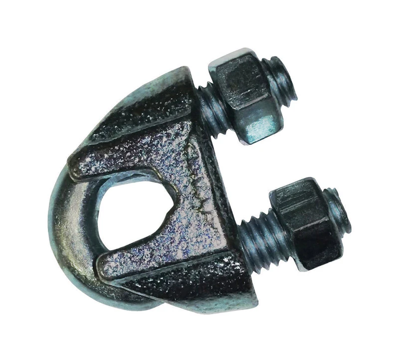 Electrogalvanized Stainless Steel Wire Rope Clip 3/4 In. Diameter