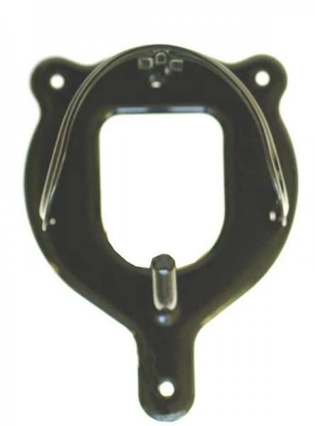 Black Metal Bridle Bracket 4 Inch Model 244263 For Horse Tack Storage