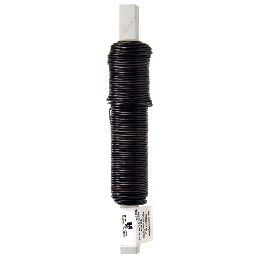 16-gauge Black Annealed Picture Hanging Wire - 2 Lb Stick - Model 122064
