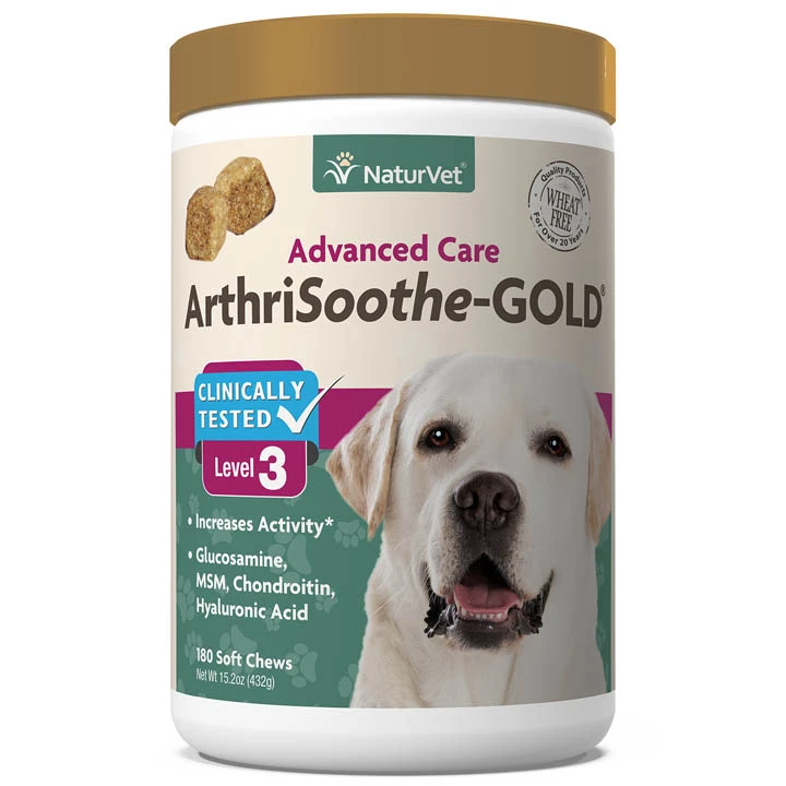 Garmon Corporation-Naturvet AH03492 Arthrisoothe Gold Soft Chew - 180 Count