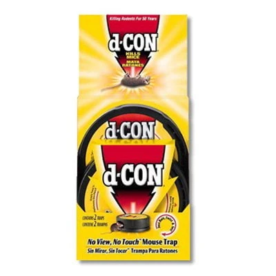 No-View No-Touch Mouse Traps, 2-Pk.