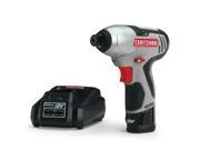 Nextec 12 Volt Cordless Compact 1/4" Impact Driver With Variable Speed