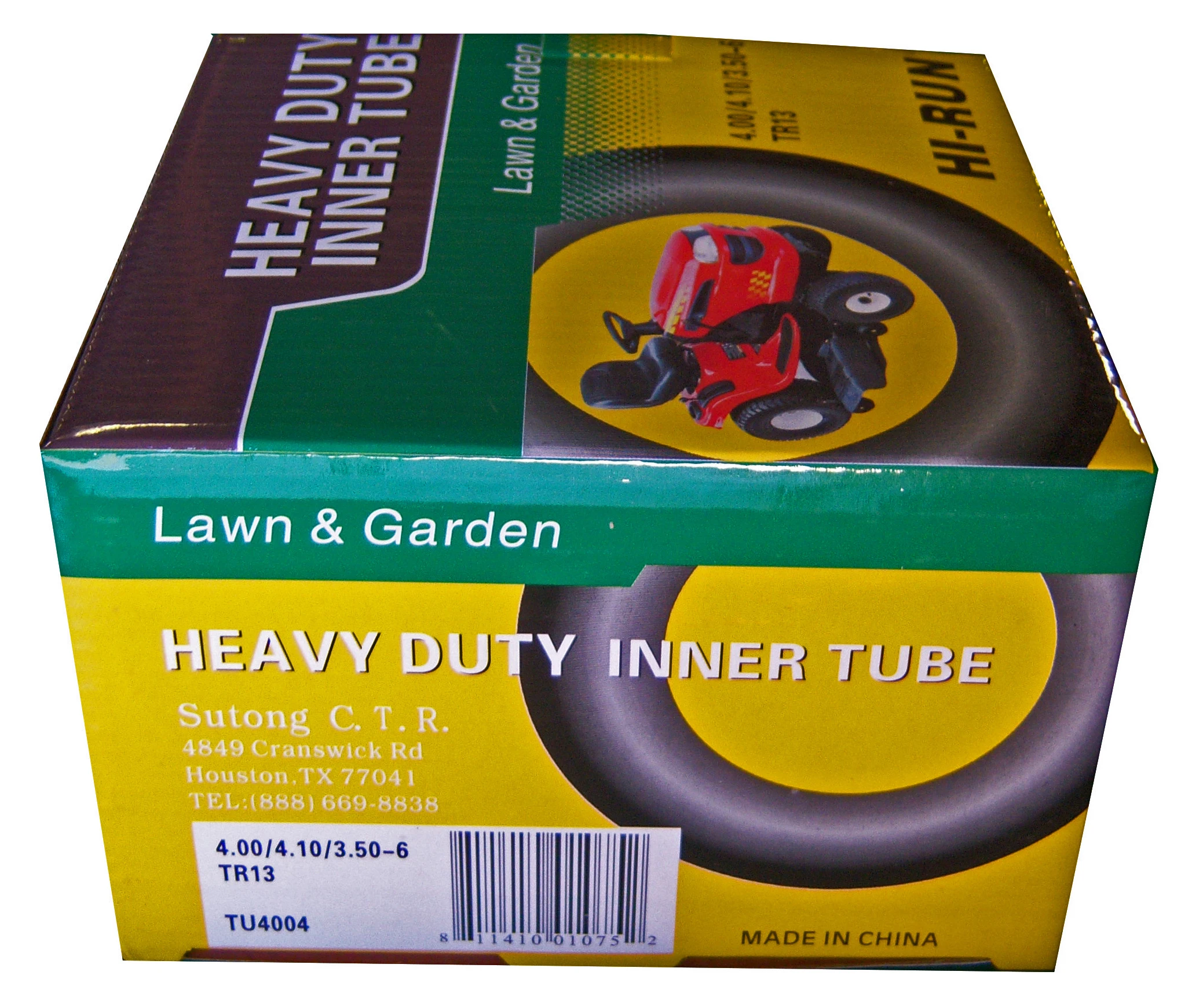 4.0/4.1/3.5-6 Heavy Duty Lawn & Garden Tube With Tr 13 Valve