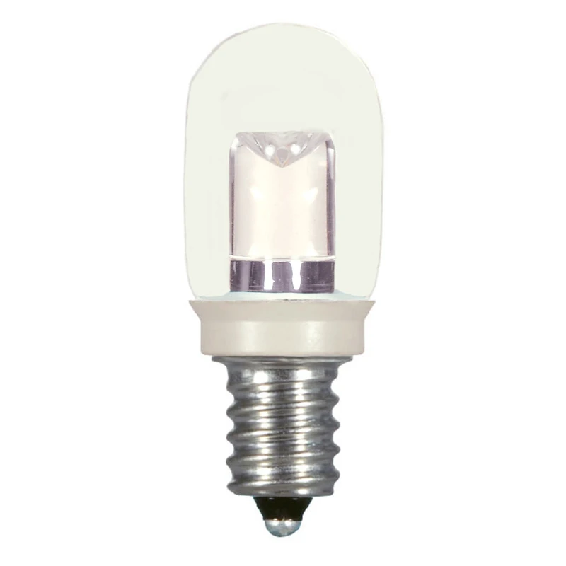 Satco T6 E12 (Candelabra) LED Bulb Warm White 10 Watt Equivalence 1 pk