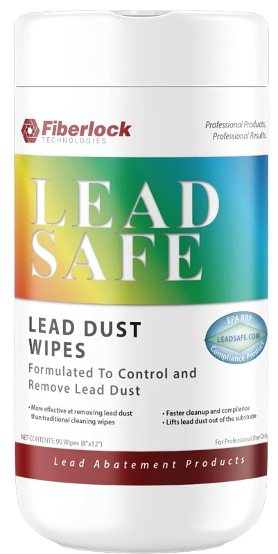 Lead Safe Wipes 5498-90c-c6, 90 Count, 8" X 12", Meets Epa Standards