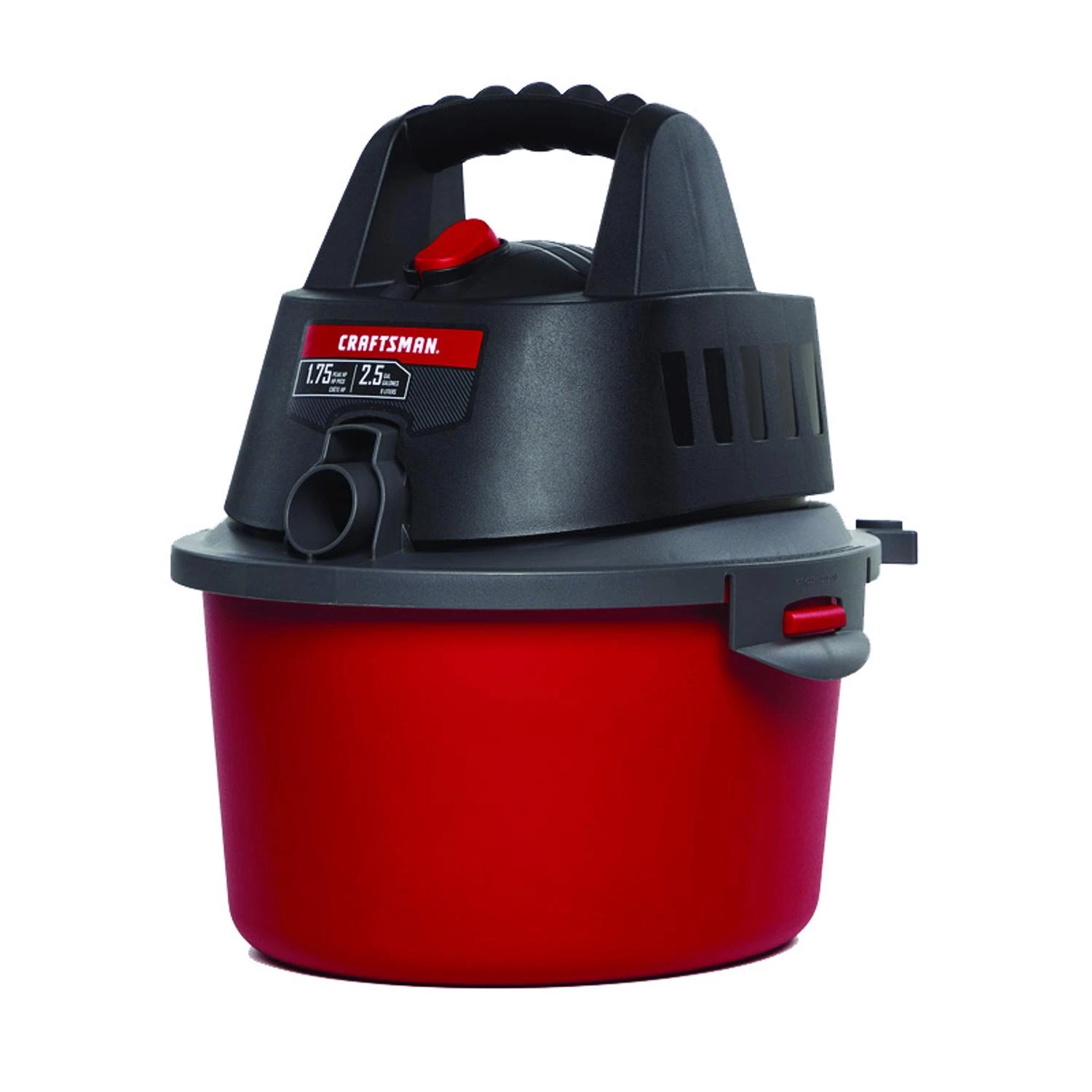 2.5 Gallon Corded Wet/dry Vacuum 3 Amps 120 Volt 1.75 Hp Tool Only