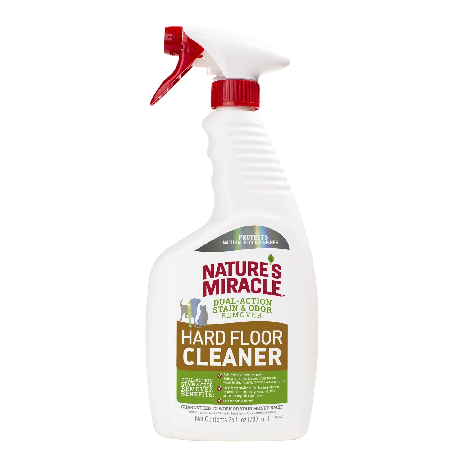 Nature's Miracle Hard Floor All Pets Liquid Odor/stain Remover 24 Oz Trigger Spray