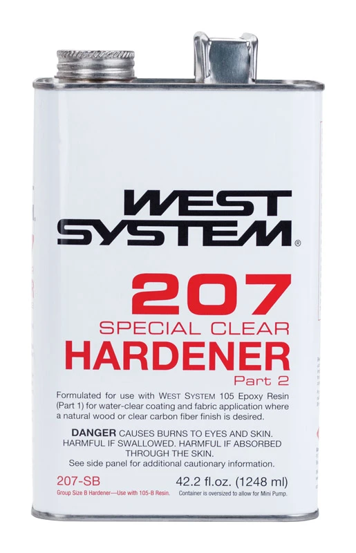 207 Extra Strength Epoxy Special Clear Curing Agent 42.2 Oz