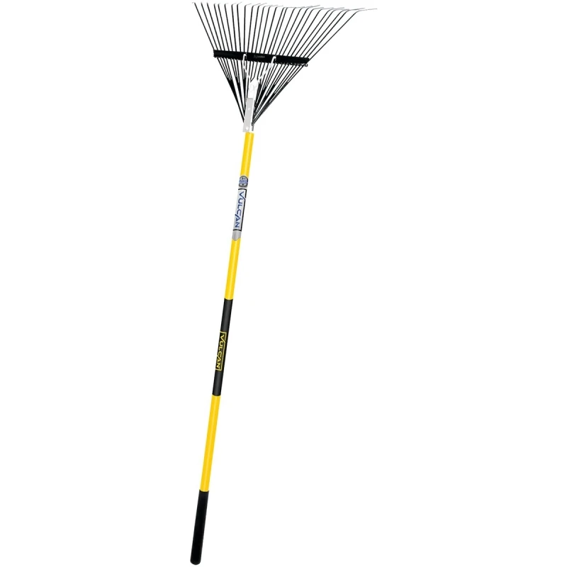 34560 Lawn/leaf Rake, 26 Steel Tines, 54 In Fiberglass Handle
