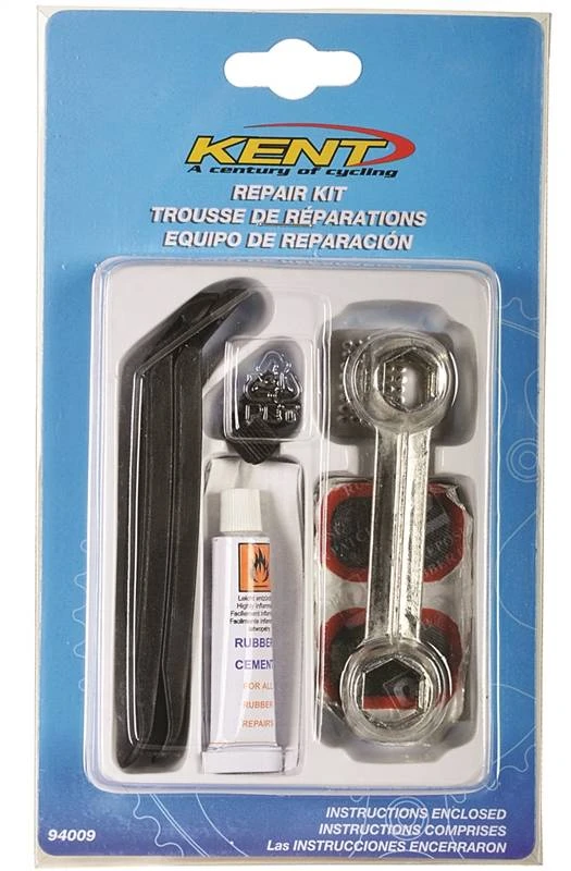 94009 Bicycle Tube Repair Kit With Tire Levers - Essential Cycling Accessory