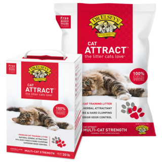Precious Cat Dr. Elsey's Cat Attract Scoopable Cat Litter, 40 lbs