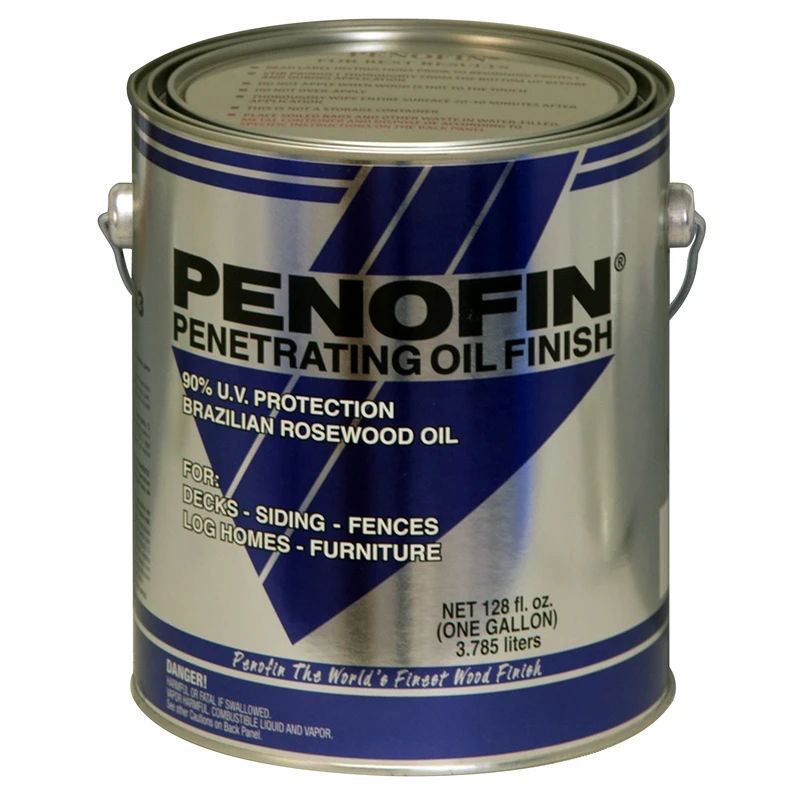 Blue Transparent Chestnut Oil-based Wood Stain 1 Gallon - F5echga