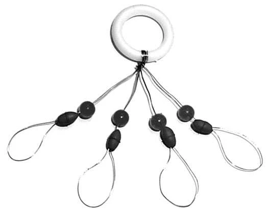 Bobber Stops Size 4-8lb 10 Pack For Fishing