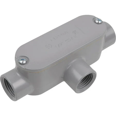 1/2 Inch T Conduit Body Access Fitting Model L981cg1