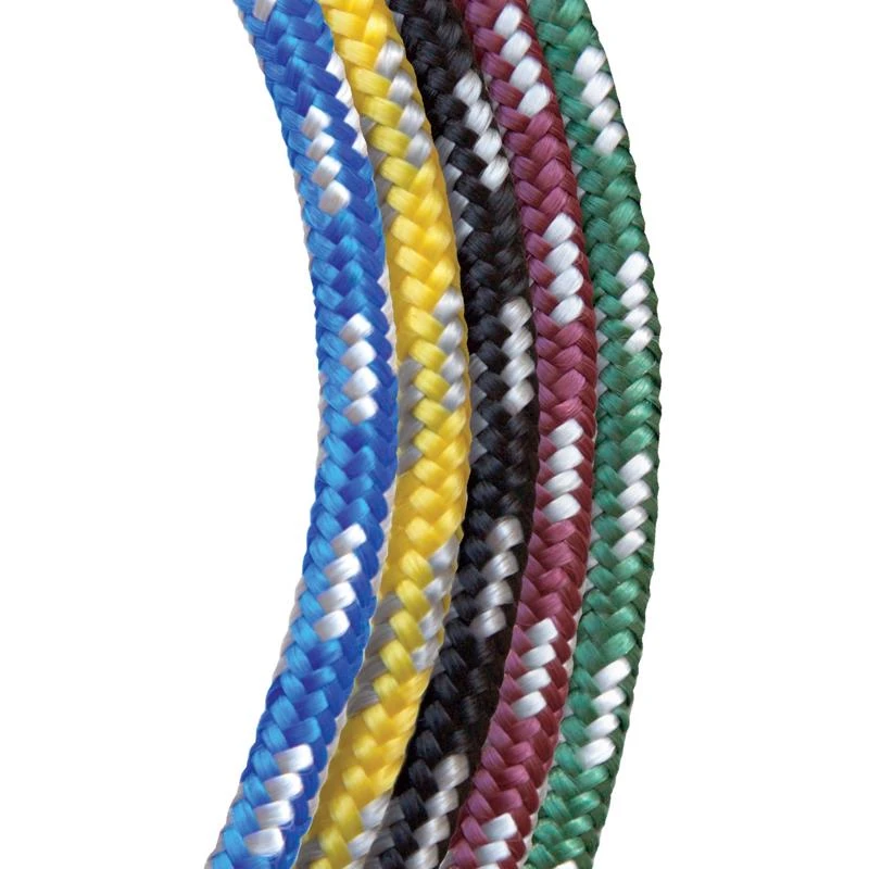3/16 Inch Diameter X 50 Feet Length Assorted Diamond Braided Polyblend Rope
