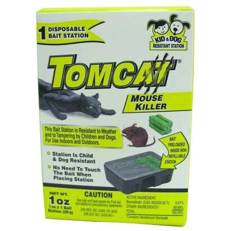 Motomco Ltd D-Tomcat Disposable Mouse Killer 1 Pack