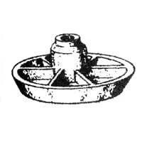 Pp23528 American Standard Screw-on Style Toilet Flapper Repair Disc