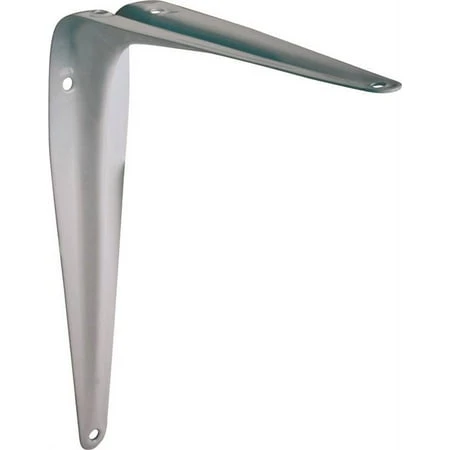 10X12 Shelf Bracket White - Pack of 20