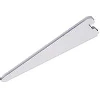 25206phl 9-inch Dual Track Shelf Bracket In White