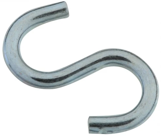 STANLEY 3/4 Zinc Open End S Hooks