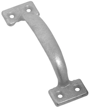751325 6-1/2 Inch Galvanized Door Pull - Durable And Stylish
