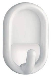 Wht Self-Adhesive Garment Hook By Stanley Hardware