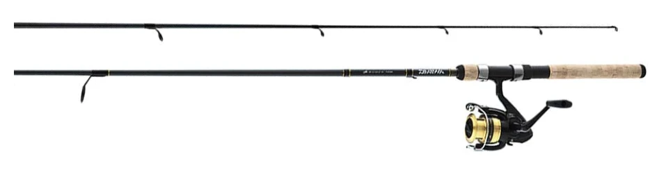 D-shock Freshwater Spinning Combo, 6'6" 2-piece Rod With Dsk-1b Reel