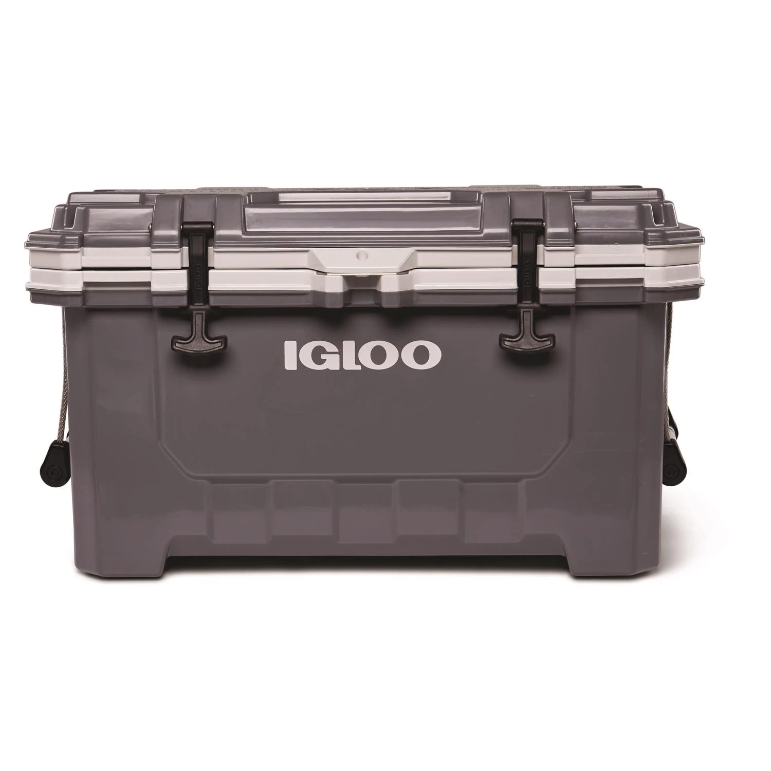 Igloo Imx Gray 70 Quart Cooler With Ultratherm Insulation And Built-in Features