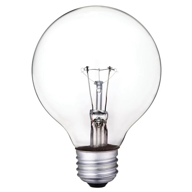 Westinghouse 25 W G25 Globe Incandescent Bulb E26 (Medium) Clear 1 pk