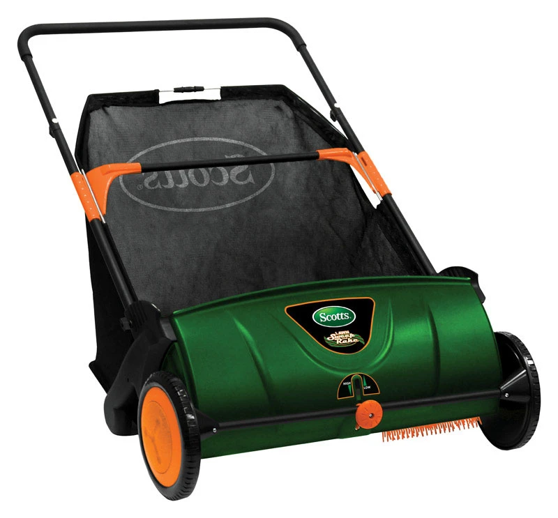 26 Inch Push Lawn Sweeper With 3.6 Bushel Collection Bag Lsw70026s