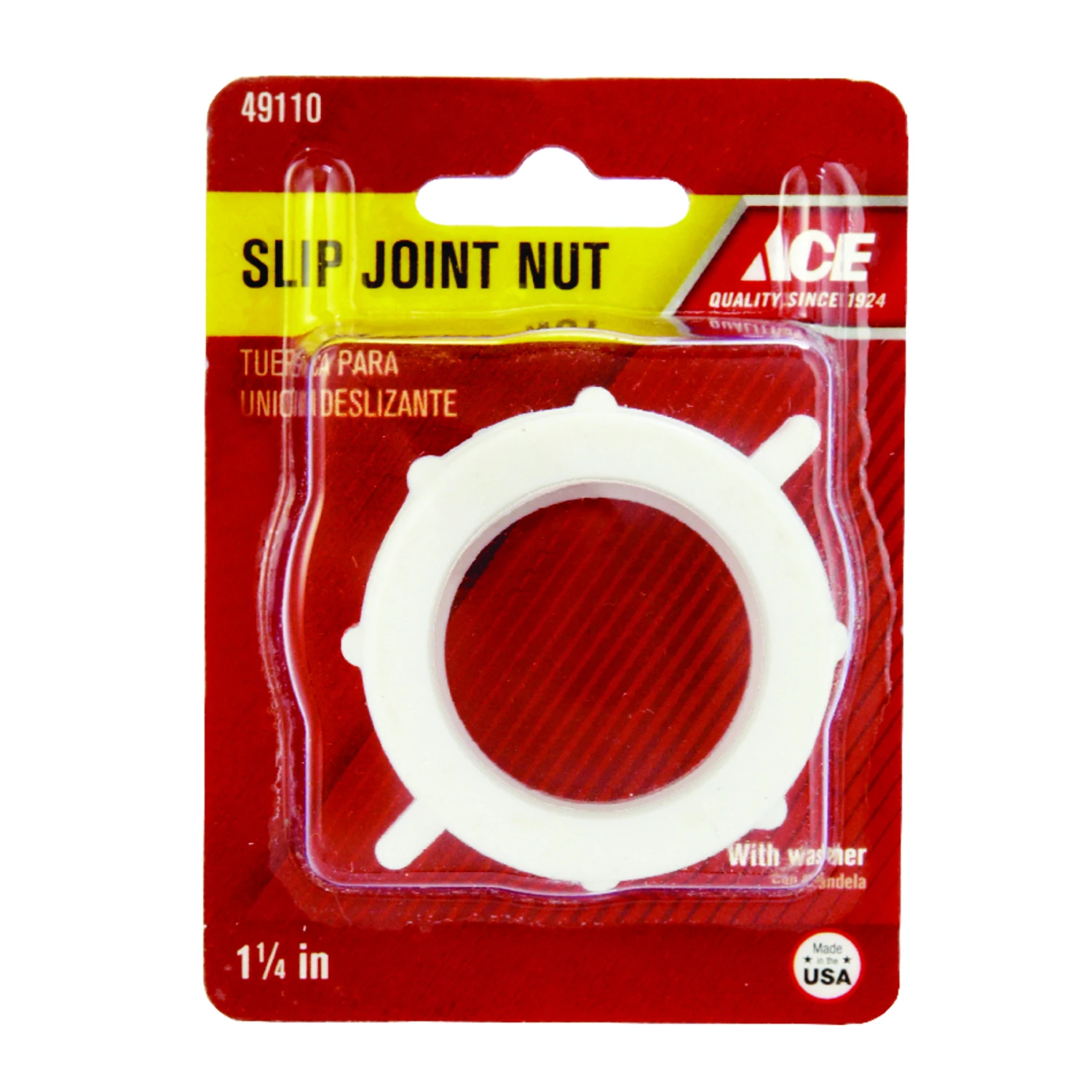 1-1/4 Washer & Slip Nut