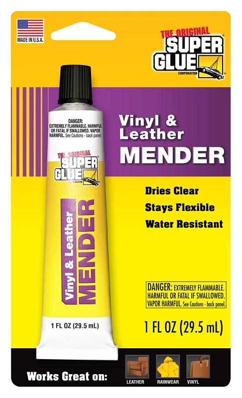 T-vl12 Vinyl & Leather Mender, Pack Of 12, 1.5oz Each