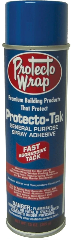 Protecto Tak Spray Adhesive 13 Ounce Voc Compliant High Performance