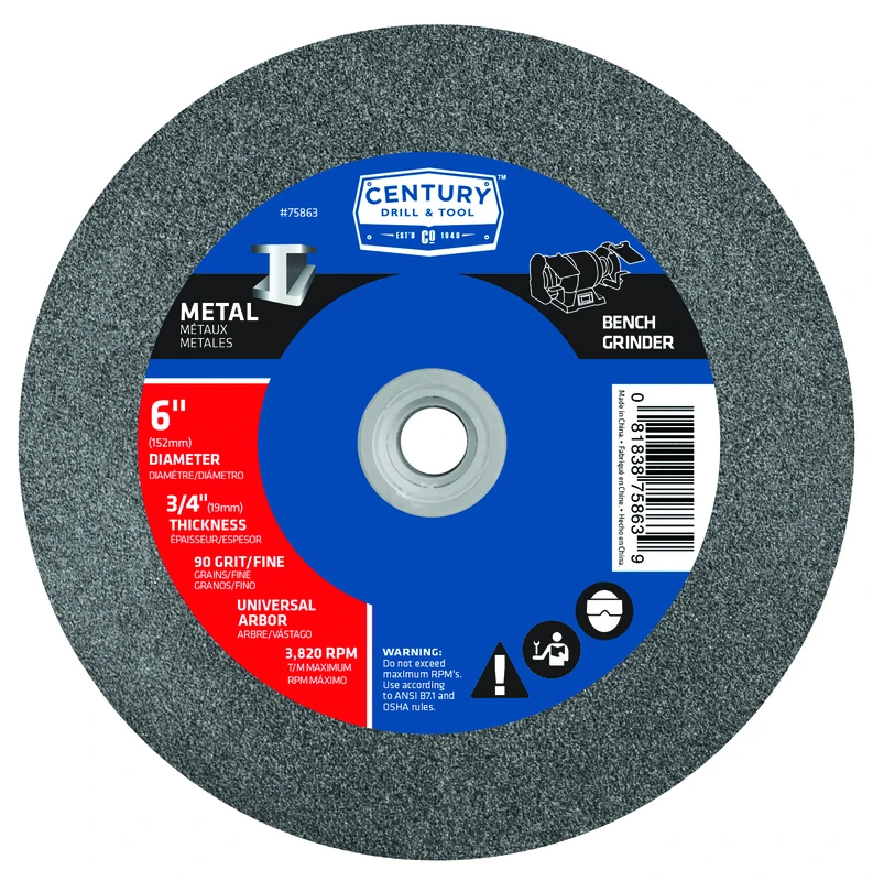 6-inch Diameter X 3/4-inch Thick Fine Grinding Wheel