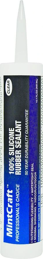 ProSource 7851000 Sealant, Clear, 10.1 oz Cartridge