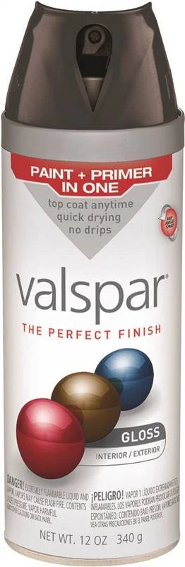 SPRAY PAINT PRM GL BLACK 12OZ