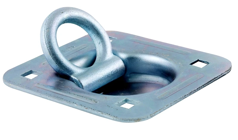 59114 5000 Lb Recessed Anchor Ring With Square 4-bolt Design