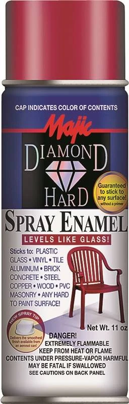 Diamondhard Gloss Red Spray Paint, 11 Ounce Can