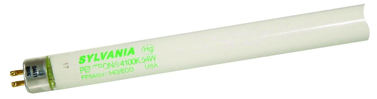 20906 High Output 54 Watt T5 Fluorescent Tube Light Bulb 4100k