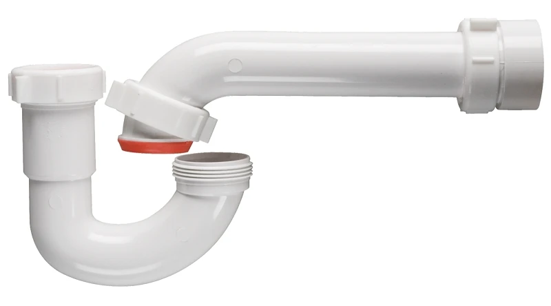 1-1/2 In. Slip X 1-1/2 In. D Slip Pvc P-trap 1 Pk, Model 400pvck