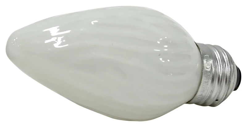 13820 25w F15 Decor Flame Tip Light Bulb, 120v, Pack Of 6