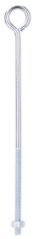Lr275 Zinc Eye Bolt 1/4 X 8 In. With Nuts, Case Of 20