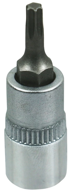 1/4 Inch Drive T10 Star Bit Socket - Chrome Vanadium Steel