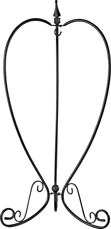Jy-06 Hanging Planter, 37.3 In Oaw, 9.3 In Oad, 22.5 In Oah, Black