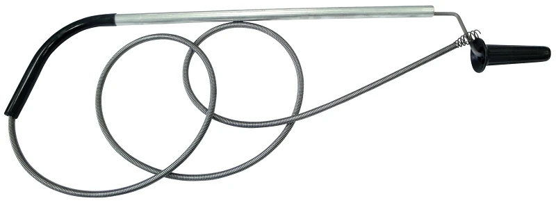 Toilet Auger 3/8 Inch Diameter X 6 Feet Long Heavy-duty Black